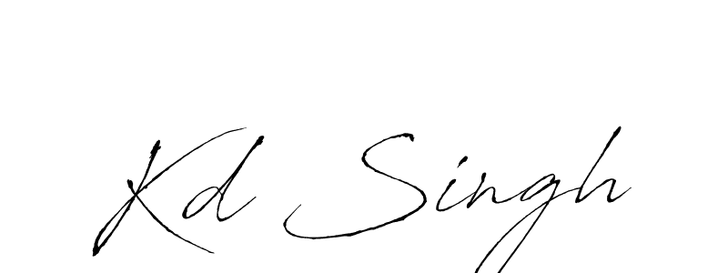 How to make Kd Singh name signature. Use Antro_Vectra style for creating short signs online. This is the latest handwritten sign. Kd Singh signature style 6 images and pictures png