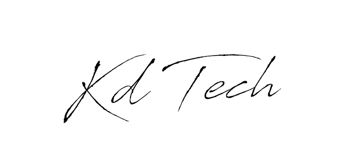 Antro_Vectra is a professional signature style that is perfect for those who want to add a touch of class to their signature. It is also a great choice for those who want to make their signature more unique. Get Kd Tech name to fancy signature for free. Kd Tech signature style 6 images and pictures png