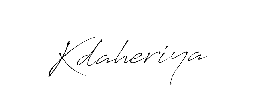 Also we have Kdaheriya name is the best signature style. Create professional handwritten signature collection using Antro_Vectra autograph style. Kdaheriya signature style 6 images and pictures png