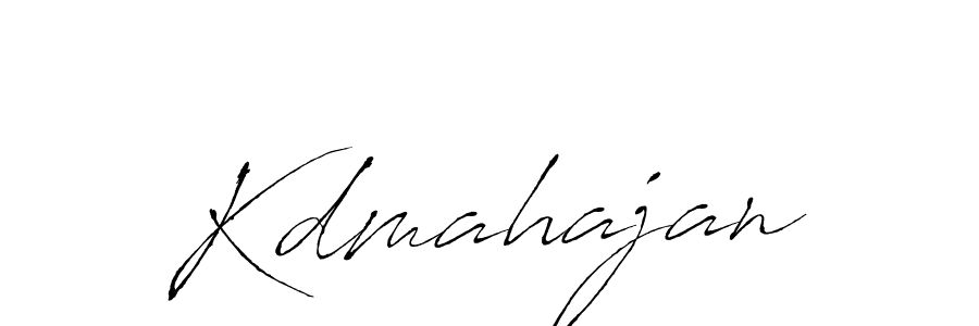 Use a signature maker to create a handwritten signature online. With this signature software, you can design (Antro_Vectra) your own signature for name Kdmahajan. Kdmahajan signature style 6 images and pictures png