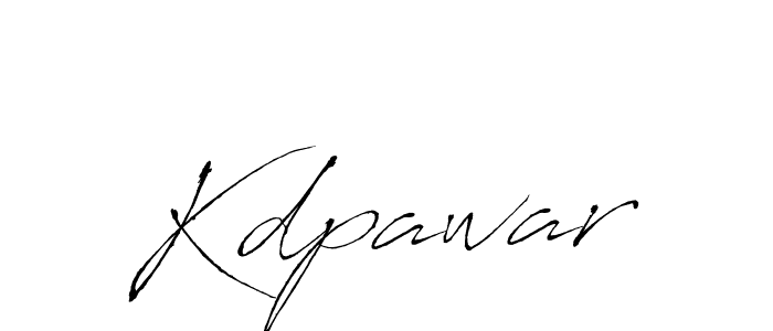 You should practise on your own different ways (Antro_Vectra) to write your name (Kdpawar) in signature. don't let someone else do it for you. Kdpawar signature style 6 images and pictures png