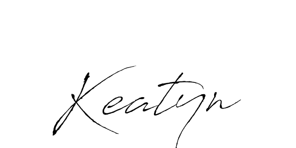 Design your own signature with our free online signature maker. With this signature software, you can create a handwritten (Antro_Vectra) signature for name Keatyn. Keatyn signature style 6 images and pictures png