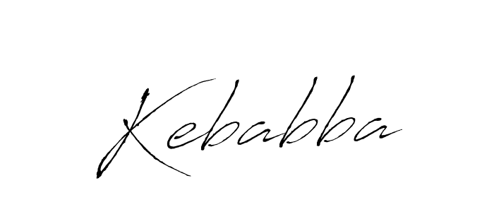 Create a beautiful signature design for name Kebabba. With this signature (Antro_Vectra) fonts, you can make a handwritten signature for free. Kebabba signature style 6 images and pictures png