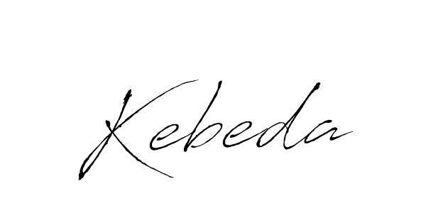 How to make Kebeda signature? Antro_Vectra is a professional autograph style. Create handwritten signature for Kebeda name. Kebeda signature style 6 images and pictures png