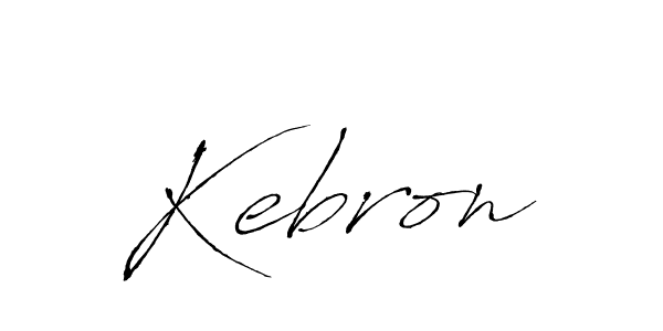 Kebron stylish signature style. Best Handwritten Sign (Antro_Vectra) for my name. Handwritten Signature Collection Ideas for my name Kebron. Kebron signature style 6 images and pictures png