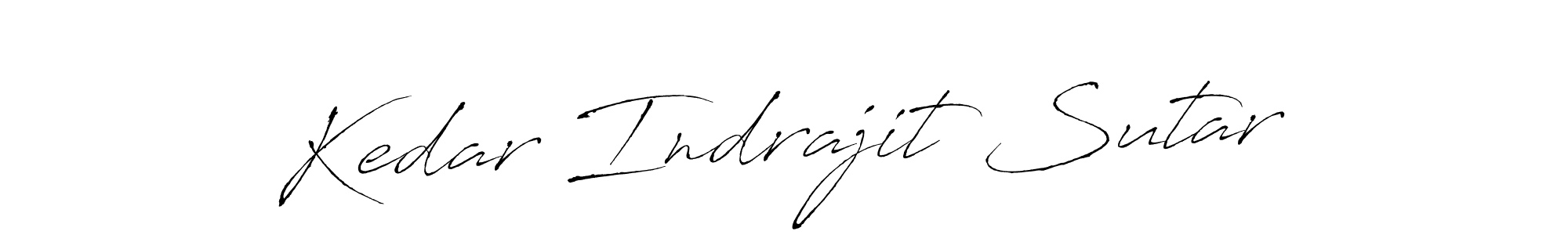 Antro_Vectra is a professional signature style that is perfect for those who want to add a touch of class to their signature. It is also a great choice for those who want to make their signature more unique. Get Kedar Indrajit Sutar name to fancy signature for free. Kedar Indrajit Sutar signature style 6 images and pictures png