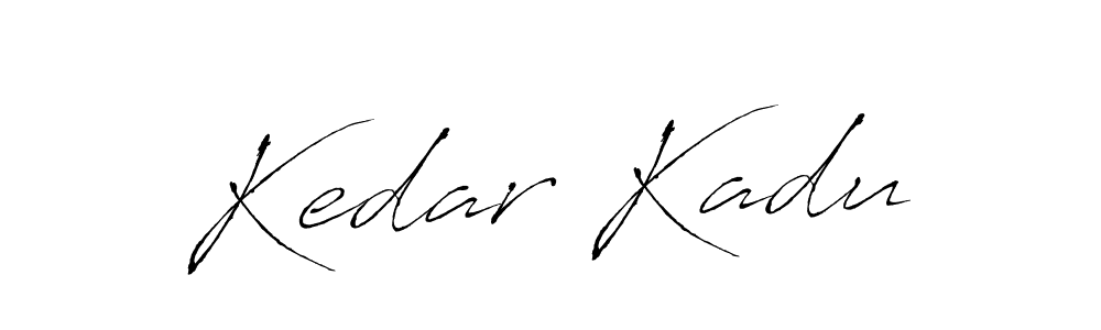 You should practise on your own different ways (Antro_Vectra) to write your name (Kedar Kadu) in signature. don't let someone else do it for you. Kedar Kadu signature style 6 images and pictures png