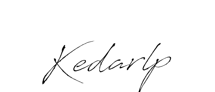 Design your own signature with our free online signature maker. With this signature software, you can create a handwritten (Antro_Vectra) signature for name Kedarlp. Kedarlp signature style 6 images and pictures png