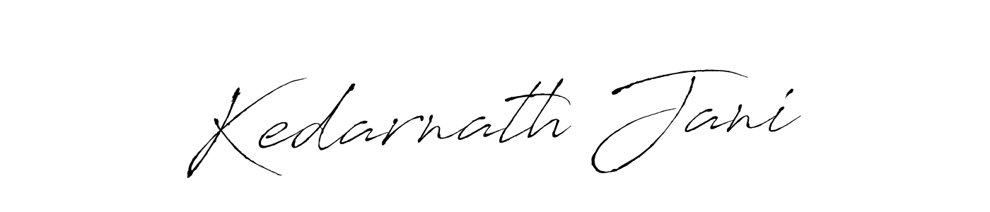 Use a signature maker to create a handwritten signature online. With this signature software, you can design (Antro_Vectra) your own signature for name Kedarnath Jani. Kedarnath Jani signature style 6 images and pictures png