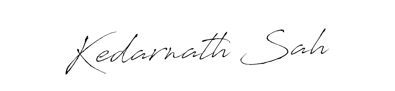 Also we have Kedarnath Sah name is the best signature style. Create professional handwritten signature collection using Antro_Vectra autograph style. Kedarnath Sah signature style 6 images and pictures png