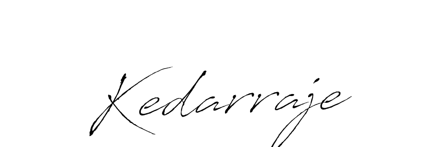 Make a beautiful signature design for name Kedarraje. With this signature (Antro_Vectra) style, you can create a handwritten signature for free. Kedarraje signature style 6 images and pictures png