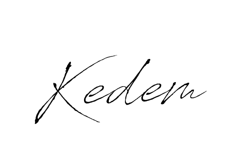 Use a signature maker to create a handwritten signature online. With this signature software, you can design (Antro_Vectra) your own signature for name Kedem. Kedem signature style 6 images and pictures png