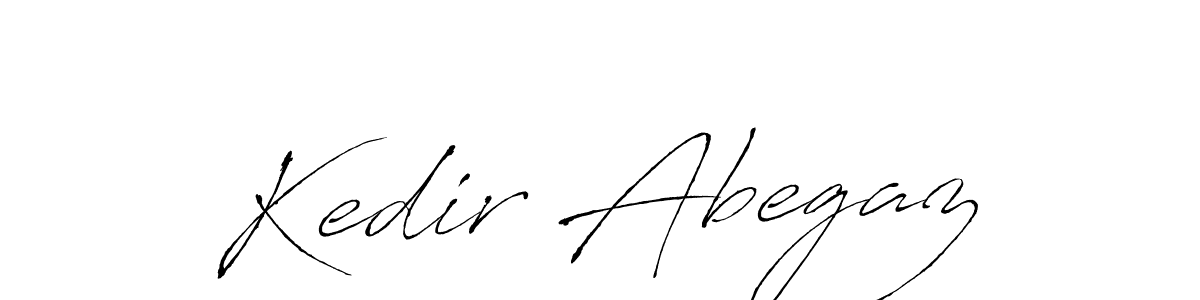 Also we have Kedir Abegaz name is the best signature style. Create professional handwritten signature collection using Antro_Vectra autograph style. Kedir Abegaz signature style 6 images and pictures png