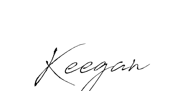 Design your own signature with our free online signature maker. With this signature software, you can create a handwritten (Antro_Vectra) signature for name Keegan. Keegan signature style 6 images and pictures png