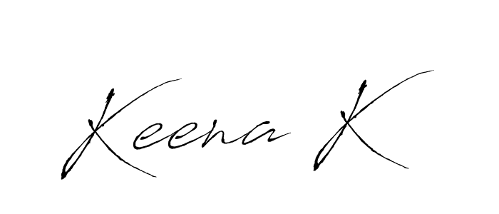 How to Draw Keena K signature style? Antro_Vectra is a latest design signature styles for name Keena K. Keena K signature style 6 images and pictures png
