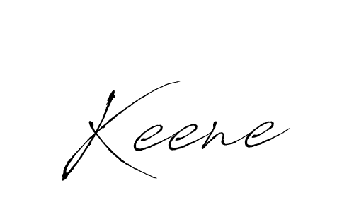 Keene stylish signature style. Best Handwritten Sign (Antro_Vectra) for my name. Handwritten Signature Collection Ideas for my name Keene. Keene signature style 6 images and pictures png