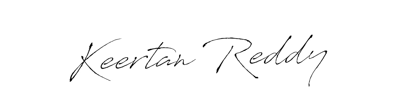 Also we have Keertan Reddy name is the best signature style. Create professional handwritten signature collection using Antro_Vectra autograph style. Keertan Reddy signature style 6 images and pictures png