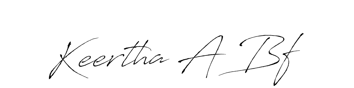 Antro_Vectra is a professional signature style that is perfect for those who want to add a touch of class to their signature. It is also a great choice for those who want to make their signature more unique. Get Keertha A Bf name to fancy signature for free. Keertha A Bf signature style 6 images and pictures png