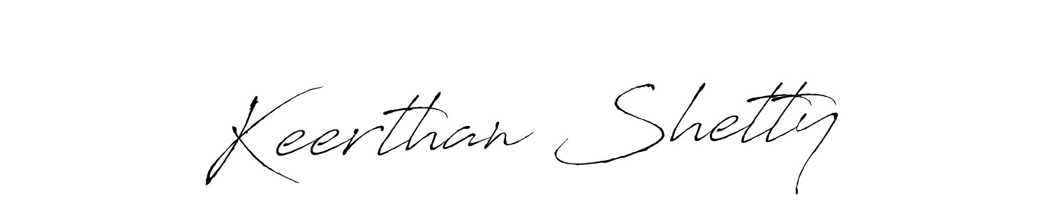 Use a signature maker to create a handwritten signature online. With this signature software, you can design (Antro_Vectra) your own signature for name Keerthan Shetty. Keerthan Shetty signature style 6 images and pictures png