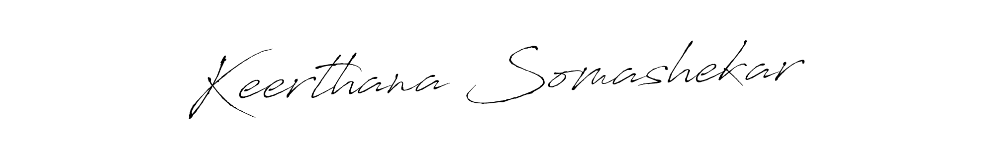 Keerthana Somashekar stylish signature style. Best Handwritten Sign (Antro_Vectra) for my name. Handwritten Signature Collection Ideas for my name Keerthana Somashekar. Keerthana Somashekar signature style 6 images and pictures png