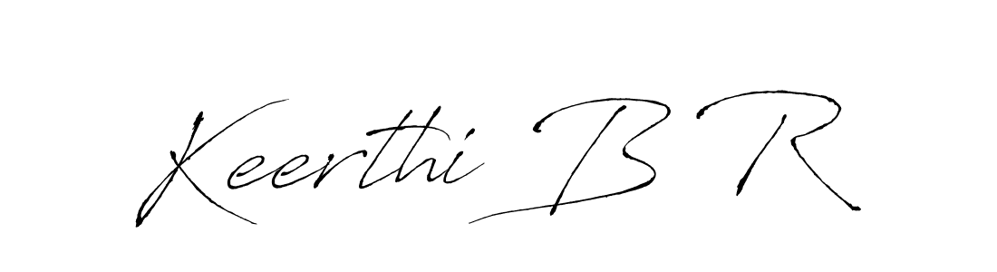 Best and Professional Signature Style for Keerthi B R. Antro_Vectra Best Signature Style Collection. Keerthi B R signature style 6 images and pictures png