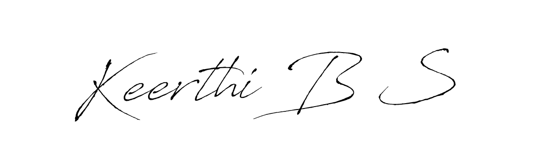 You should practise on your own different ways (Antro_Vectra) to write your name (Keerthi B S) in signature. don't let someone else do it for you. Keerthi B S signature style 6 images and pictures png
