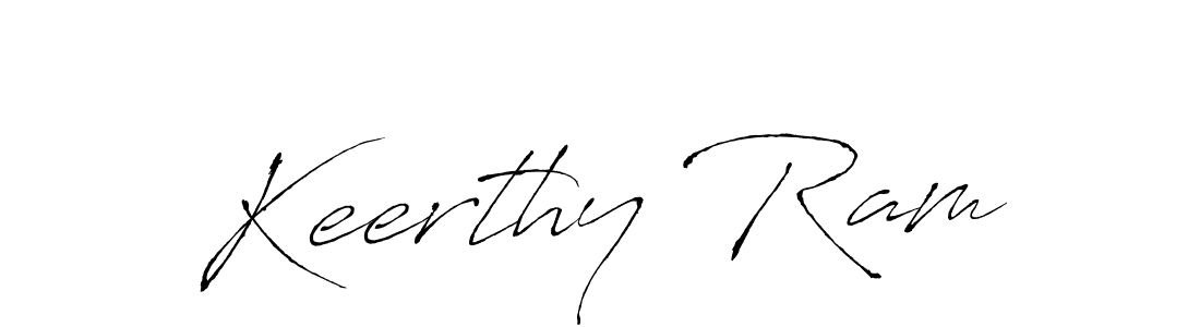 Also You can easily find your signature by using the search form. We will create Keerthy Ram name handwritten signature images for you free of cost using Antro_Vectra sign style. Keerthy Ram signature style 6 images and pictures png