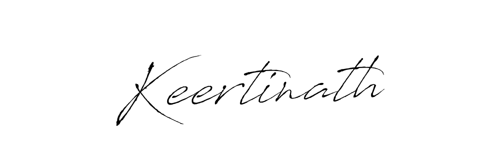 How to make Keertinath signature? Antro_Vectra is a professional autograph style. Create handwritten signature for Keertinath name. Keertinath signature style 6 images and pictures png