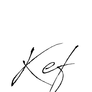 Use a signature maker to create a handwritten signature online. With this signature software, you can design (Antro_Vectra) your own signature for name Kef. Kef signature style 6 images and pictures png