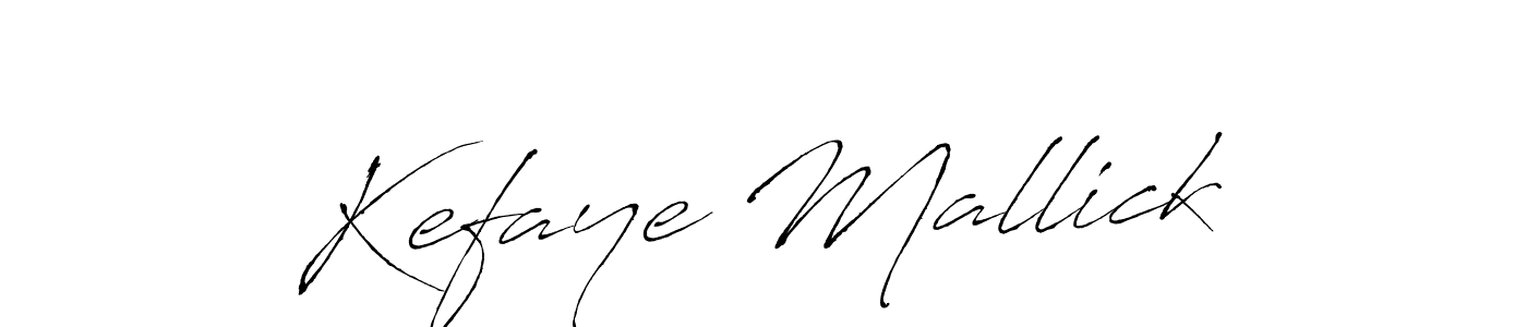 How to make Kefaye Mallick signature? Antro_Vectra is a professional autograph style. Create handwritten signature for Kefaye Mallick name. Kefaye Mallick signature style 6 images and pictures png