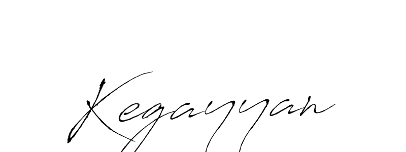 Use a signature maker to create a handwritten signature online. With this signature software, you can design (Antro_Vectra) your own signature for name Kegayyan. Kegayyan signature style 6 images and pictures png