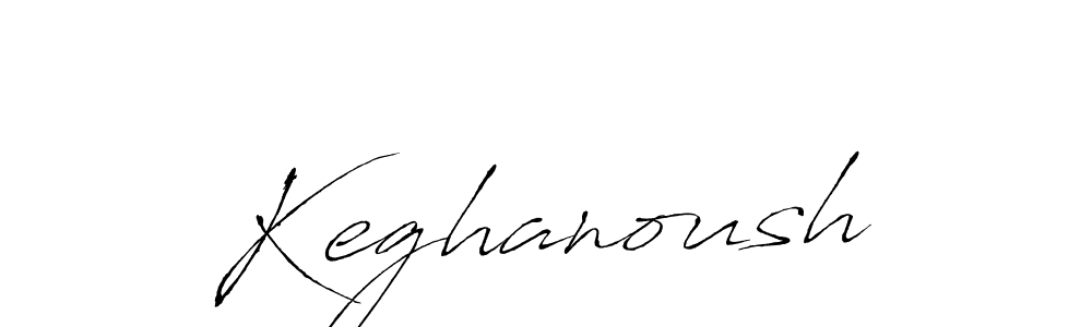 Design your own signature with our free online signature maker. With this signature software, you can create a handwritten (Antro_Vectra) signature for name Keghanoush. Keghanoush signature style 6 images and pictures png