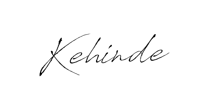 Design your own signature with our free online signature maker. With this signature software, you can create a handwritten (Antro_Vectra) signature for name Kehinde. Kehinde signature style 6 images and pictures png