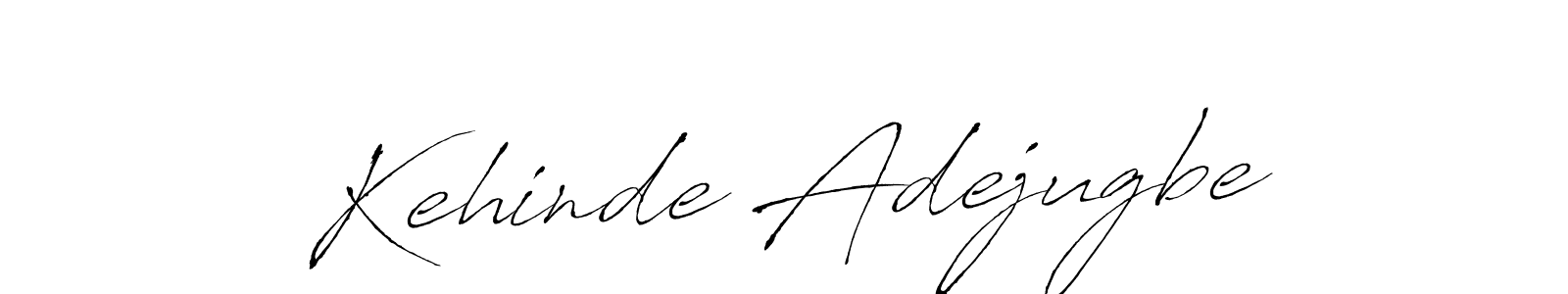 Antro_Vectra is a professional signature style that is perfect for those who want to add a touch of class to their signature. It is also a great choice for those who want to make their signature more unique. Get Kehinde Adejugbe name to fancy signature for free. Kehinde Adejugbe signature style 6 images and pictures png