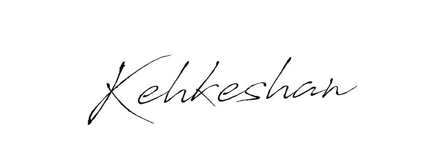 Create a beautiful signature design for name Kehkeshan. With this signature (Antro_Vectra) fonts, you can make a handwritten signature for free. Kehkeshan signature style 6 images and pictures png