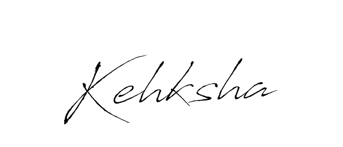 Kehksha stylish signature style. Best Handwritten Sign (Antro_Vectra) for my name. Handwritten Signature Collection Ideas for my name Kehksha. Kehksha signature style 6 images and pictures png