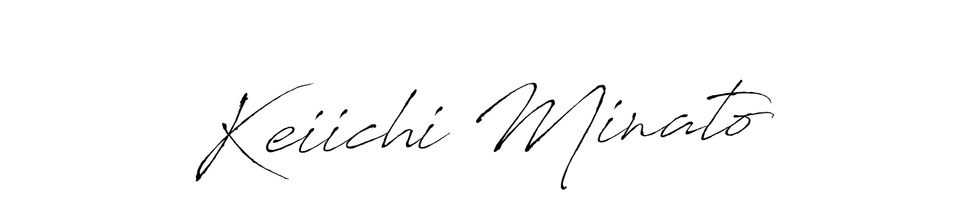 Create a beautiful signature design for name Keiichi Minato. With this signature (Antro_Vectra) fonts, you can make a handwritten signature for free. Keiichi Minato signature style 6 images and pictures png