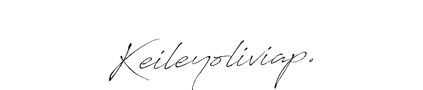 How to make Keileyoliviap. name signature. Use Antro_Vectra style for creating short signs online. This is the latest handwritten sign. Keileyoliviap. signature style 6 images and pictures png