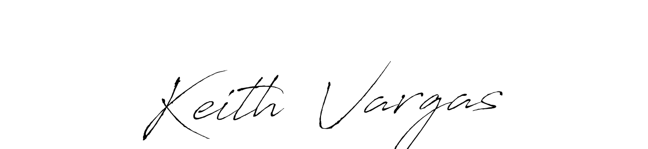 How to make Keith  Vargas name signature. Use Antro_Vectra style for creating short signs online. This is the latest handwritten sign. Keith  Vargas signature style 6 images and pictures png