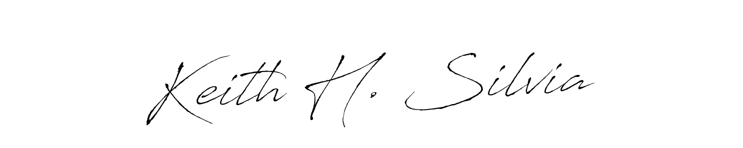 You should practise on your own different ways (Antro_Vectra) to write your name (Keith H. Silvia) in signature. don't let someone else do it for you. Keith H. Silvia signature style 6 images and pictures png