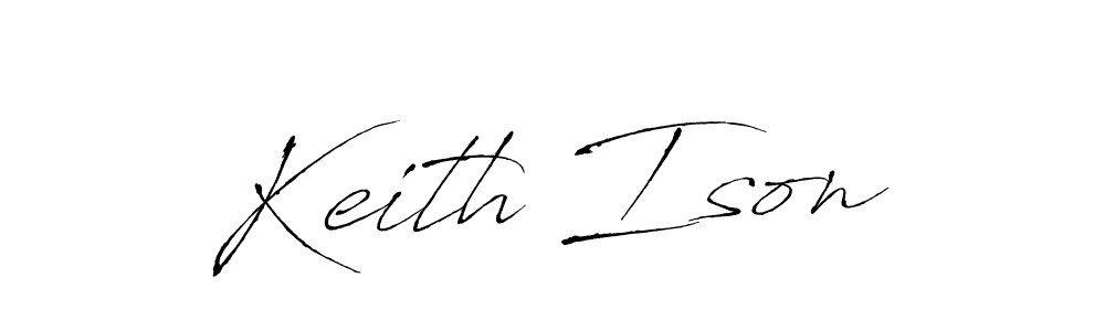 Make a beautiful signature design for name Keith Ison. With this signature (Antro_Vectra) style, you can create a handwritten signature for free. Keith Ison signature style 6 images and pictures png