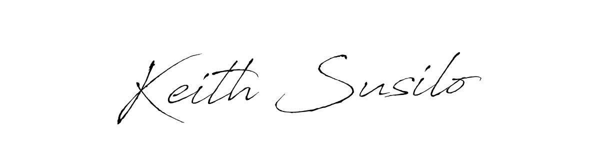 Design your own signature with our free online signature maker. With this signature software, you can create a handwritten (Antro_Vectra) signature for name Keith Susilo. Keith Susilo signature style 6 images and pictures png