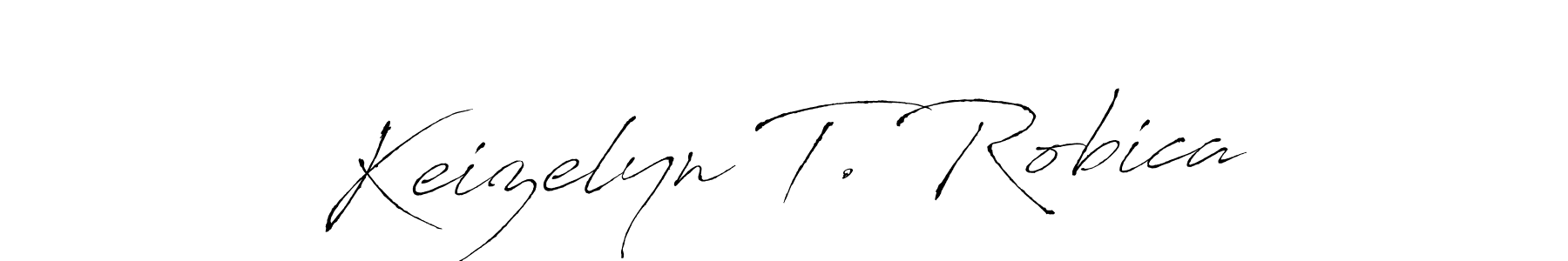 It looks lik you need a new signature style for name Keizelyn T. Robica. Design unique handwritten (Antro_Vectra) signature with our free signature maker in just a few clicks. Keizelyn T. Robica signature style 6 images and pictures png