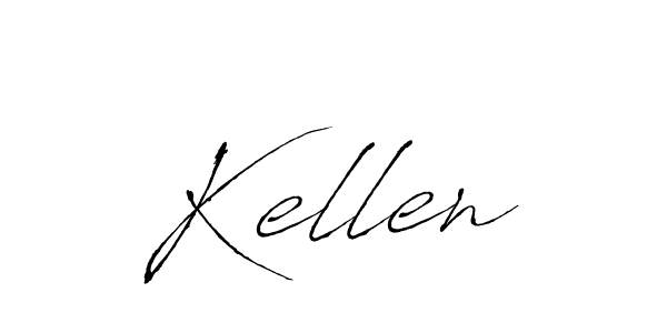 Best and Professional Signature Style for Kellen. Antro_Vectra Best Signature Style Collection. Kellen signature style 6 images and pictures png