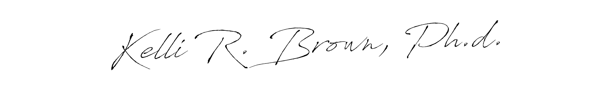 Make a beautiful signature design for name Kelli R. Brown, Ph.d.. Use this online signature maker to create a handwritten signature for free. Kelli R. Brown, Ph.d. signature style 6 images and pictures png