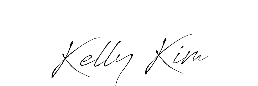 You should practise on your own different ways (Antro_Vectra) to write your name (Kelly Kim) in signature. don't let someone else do it for you. Kelly Kim signature style 6 images and pictures png
