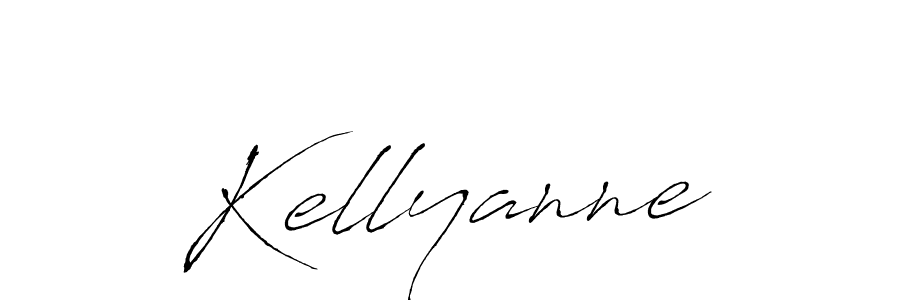You should practise on your own different ways (Antro_Vectra) to write your name (Kellyanne) in signature. don't let someone else do it for you. Kellyanne signature style 6 images and pictures png
