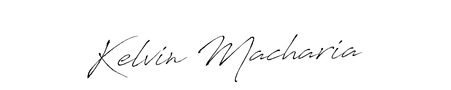 Design your own signature with our free online signature maker. With this signature software, you can create a handwritten (Antro_Vectra) signature for name Kelvin Macharia. Kelvin Macharia signature style 6 images and pictures png