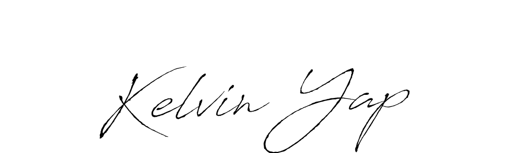 Antro_Vectra is a professional signature style that is perfect for those who want to add a touch of class to their signature. It is also a great choice for those who want to make their signature more unique. Get Kelvin Yap name to fancy signature for free. Kelvin Yap signature style 6 images and pictures png