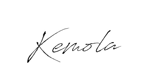 Also we have Kemola name is the best signature style. Create professional handwritten signature collection using Antro_Vectra autograph style. Kemola signature style 6 images and pictures png